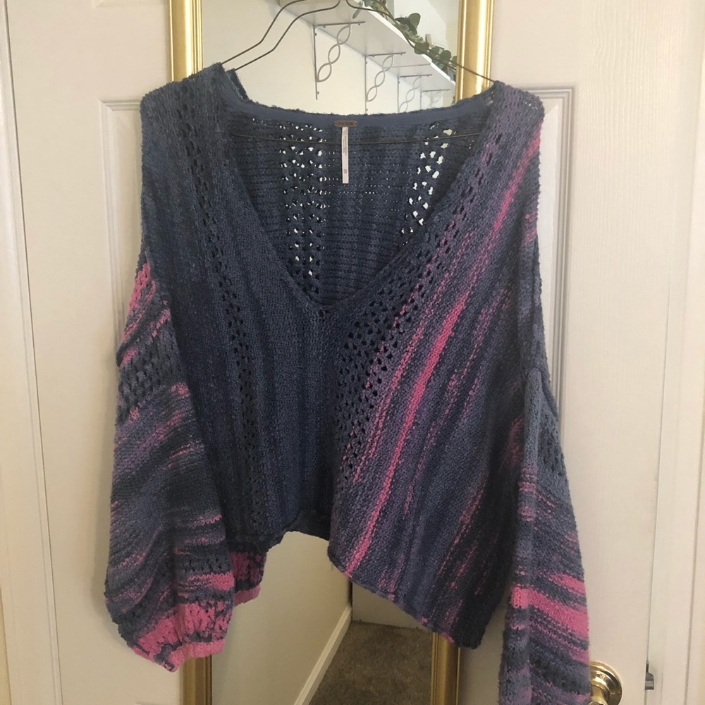 Free People cropped sweater